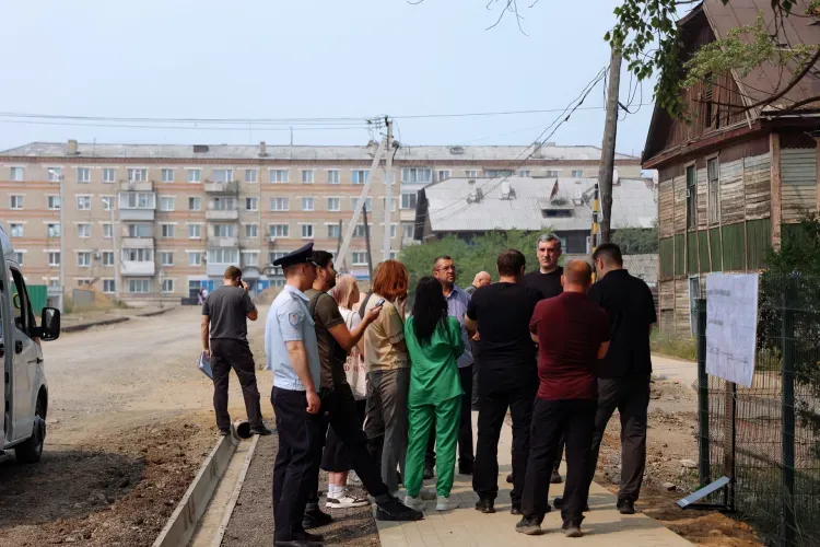 Шесть участков дорог заасфальтируют в поселке Магдагачи