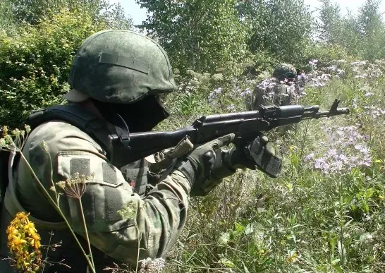 Штурмом взяли лесополосу военнослужащие в Амурской области