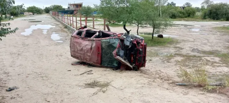 Четверо пассажиров пострадали в ДТП с опрокидыванием авто в Приамурье