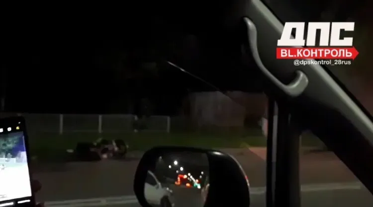 Мотоциклист пострадал в аварии в районе ВДНХ Благовещенска