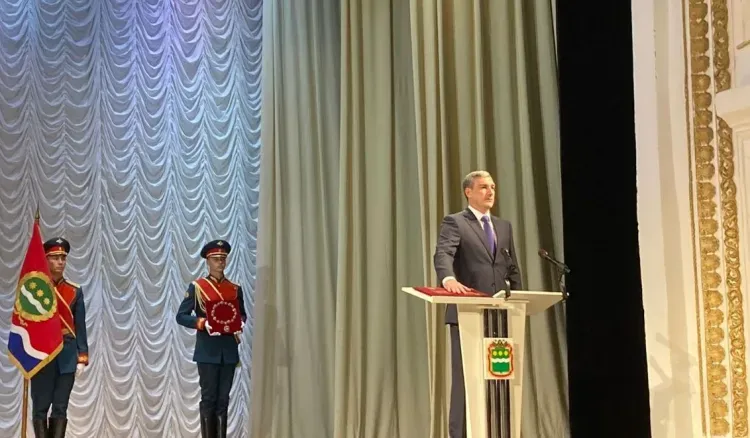 Василий Орлов во второй раз официально вступил в должность губернатора