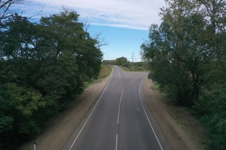 Участок трассы с опережением на год отремонтировали в Амурской области