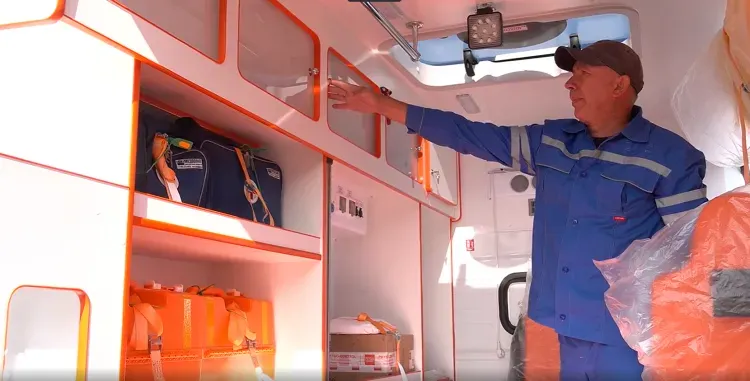 Новые машины скорой помощи отправились в больницы Приамурья