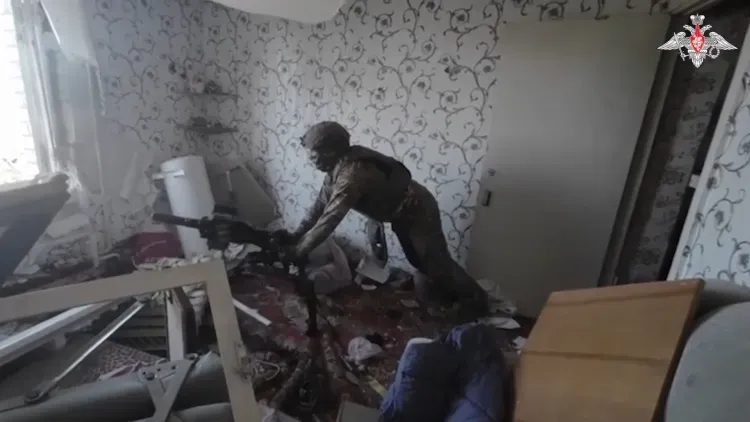 Российские десантники обратили в бегство боевиков ВСУ