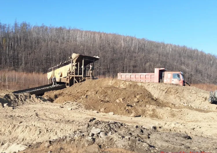 Золото на самовольно захваченных участках добывали в Зейском округе