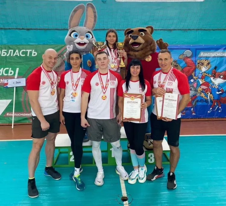 Победителем фестиваля ГТО во второй раз стала команда из Благовещенска