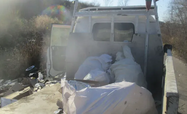 Строительный мусор убрал за собой оштрафованный амурчанин