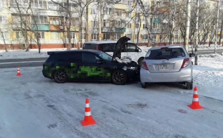 Автоледи стала виновницей ДТП с пятью пострадавшими в Благовещенске