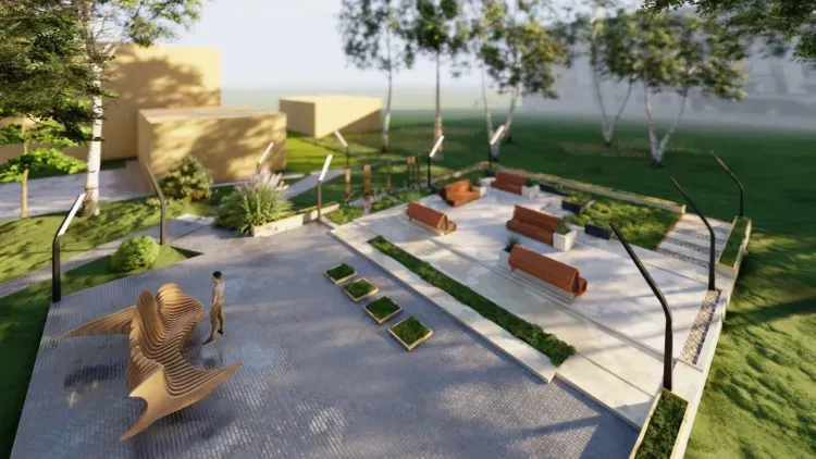 Скамейка для влюбленных появится в сквере города Сковородино