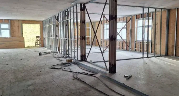 Новая школа в Селемджинском районе готова более чем на 50 процентов