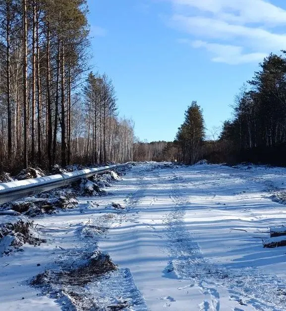 Первые километры газопровода проложены к новой котельной Благовещенска