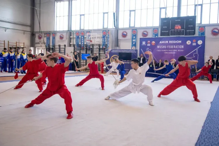 Сильнейшие ушуисты ДФО собрались в Благовещенске