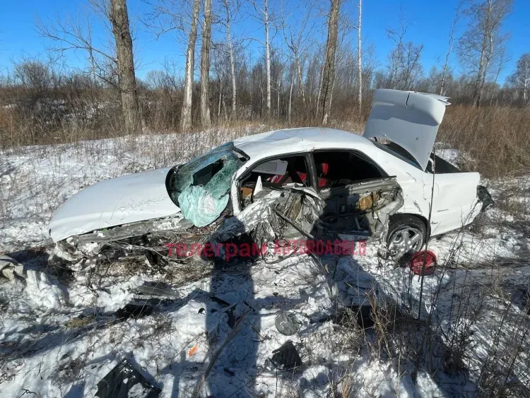 Лобовое столкновение произошло на трассе Благовещенск - Белогорск