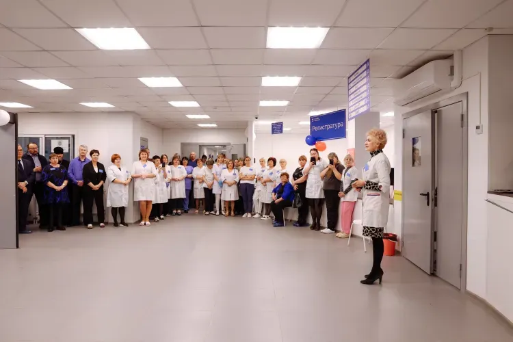 Новую поликлинику со специальной навигацией открыли в Михайловском районе