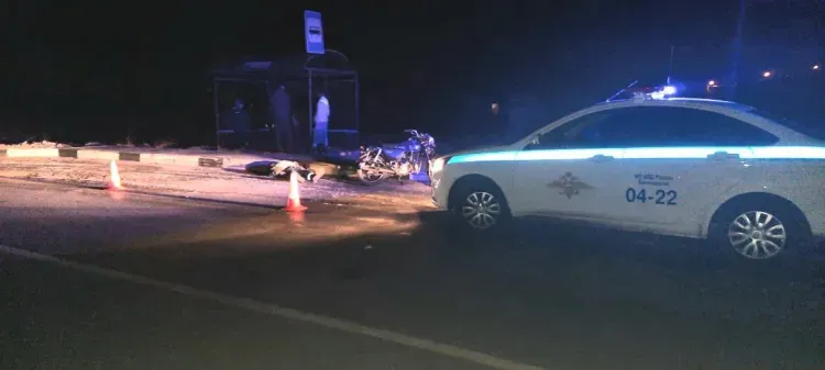 Водитель мопеда упал и погиб в Белогорске