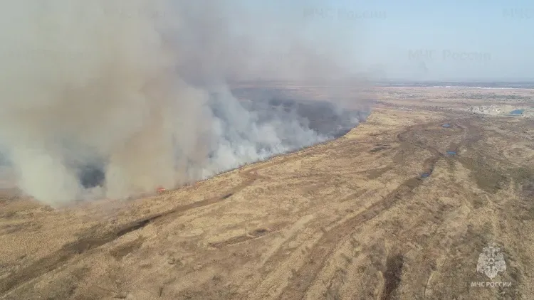 Высокий класс пожарной опасности установлен в Благовещенском округе