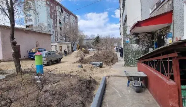 Ремонт дворов по нацпроекту стартовал в Благовещенске