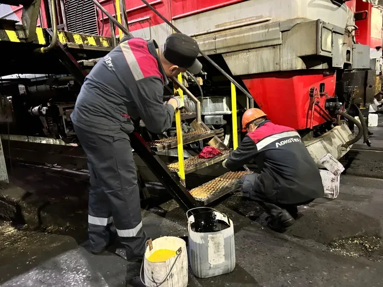 Локомотивы проходят оздоровительный ремонт в преддверии юбилея БАМа 