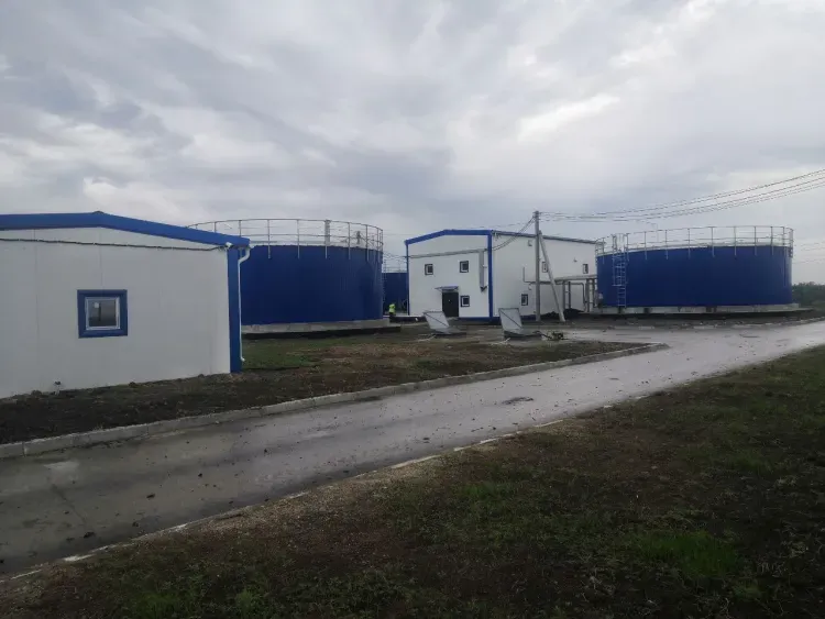 Летом завершат пуско-наладочные работы на очистных сооружениях в Ивановке