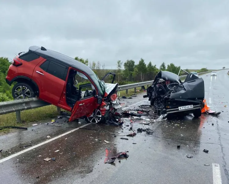 Стала известна предварительная причина жуткого ДТП на трассе "Амур"