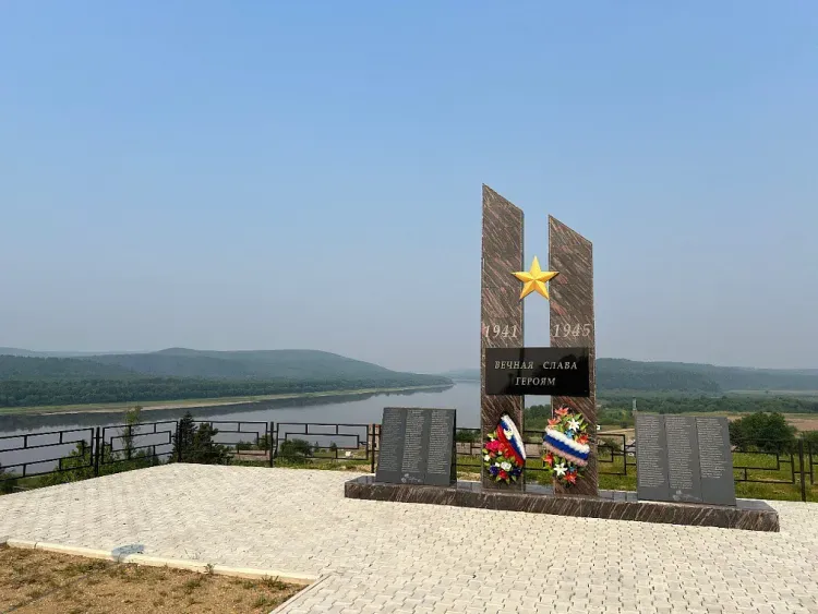 Аллея Победы стала достопримечательностью амурского села