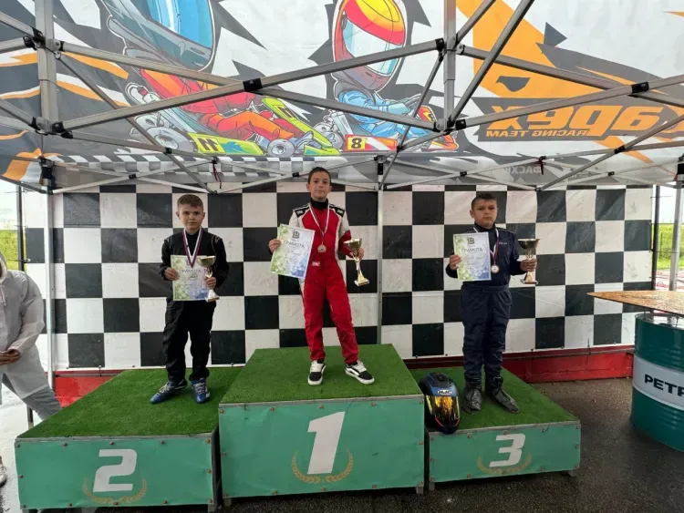 Юные картингисты Приамурья привезли "золото" из Хабаровска