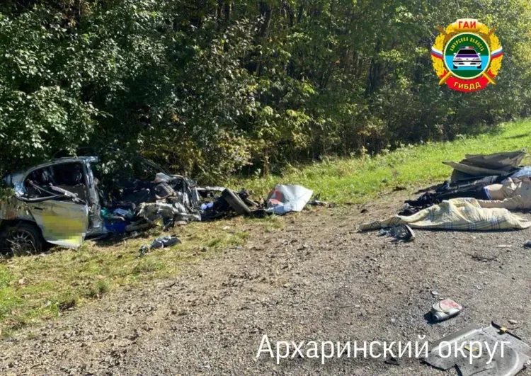 Пять человек погибли в ДТП на федеральной трассе "Амур" (ОБНОВЛЕНО)