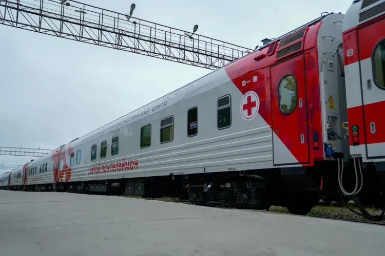 Медицинский поезд приедет к жителям Приамурья в октябре