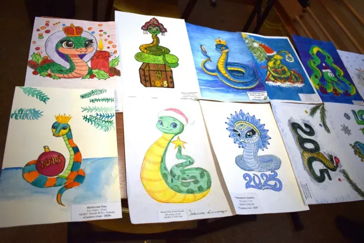 Один из трех детских рисунков "оживет" к Новому году на площади Тынды