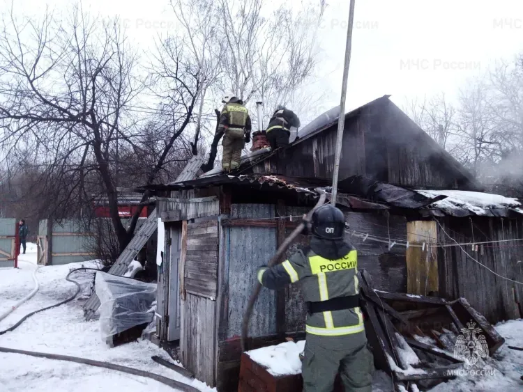 Мужчина погиб в пожаре в Благовещенском округе