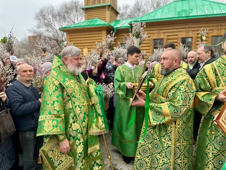 Вербное воскресенье отмечают в Амурской области