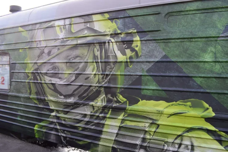 Трофеи СВО привезет в Амурскую область агитпоезд