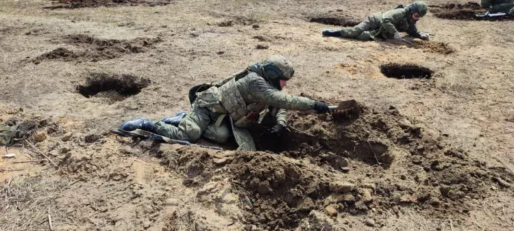 Нормативы по оборудованию окопов выполнили в Приамурье