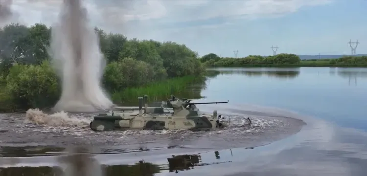 По беспилотникам стреляли с водоема в Благовещенском округе