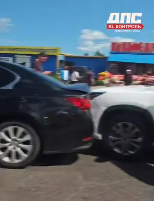 Массовое ДТП случилось на Новотроицком шоссе в Благовещенске