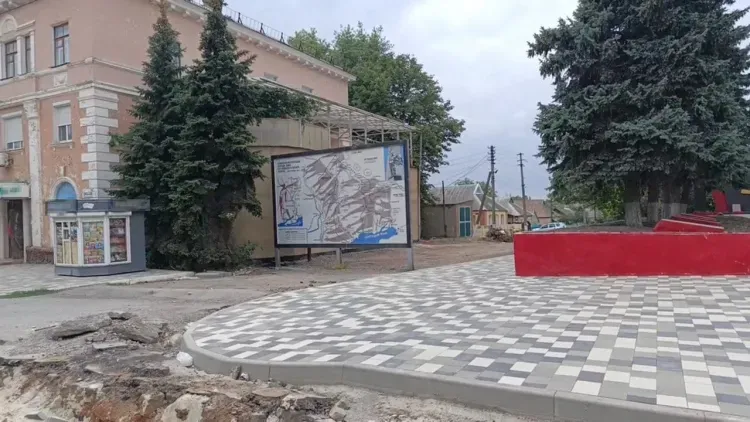 Новый асфальт в ДНР помогла уложить Амурская область