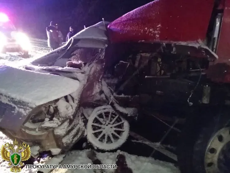 Двое погибло при жестком ДТП на федеральной трассе в Магдагачинском округе