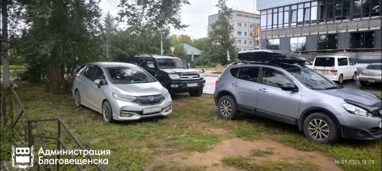 Парковка на газонах станет дорогим удовольствием для водителей