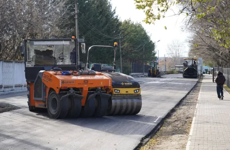 Дороги в Свободном активно преображаются 