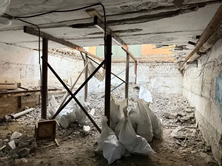 Аварийное перекрытие угрожало безопасности 150 жильцов дома в Белогорске