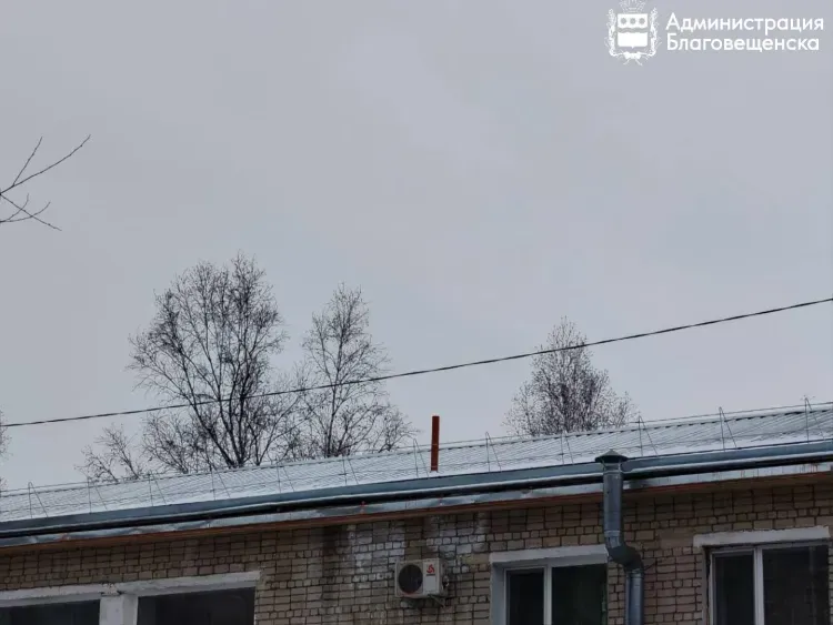 Обновленные крыши обретут в ноябре два детских сада в Благовещенске