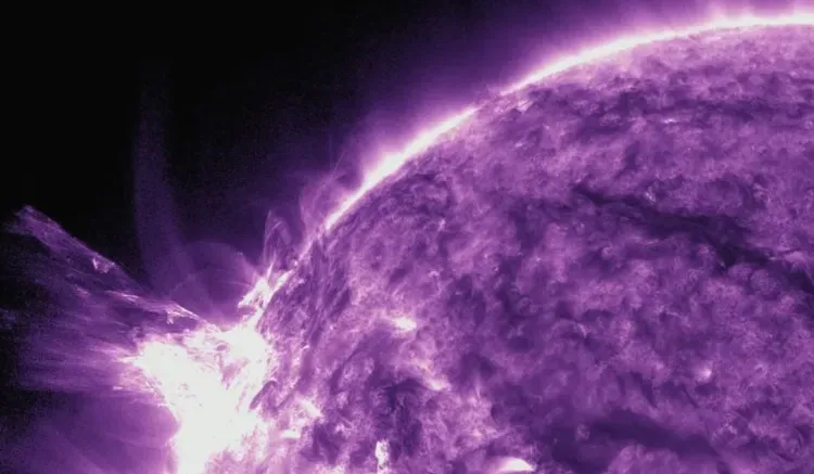 На Солнце произошла вспышка высшего уровня