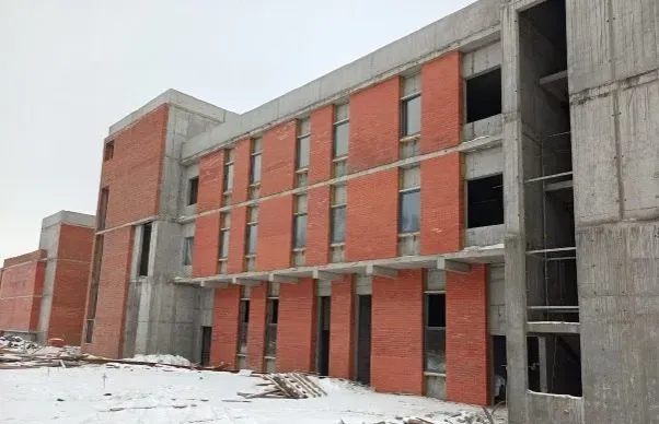 Строительство Дома социального обслуживания в Благовещенске ведется по графику