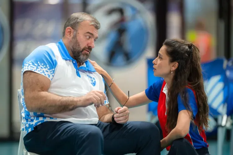 Михаил Пореченков и Равшана Куркова снова бросают вызов друг другу в сериале