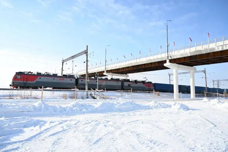 Новый путепровод открыли для проезда над Транссибом в Новобурейске