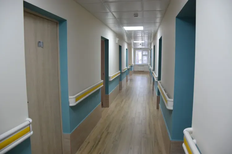 Капитальный ремонт двух этажей Благовещенского дома-интерната завершен 