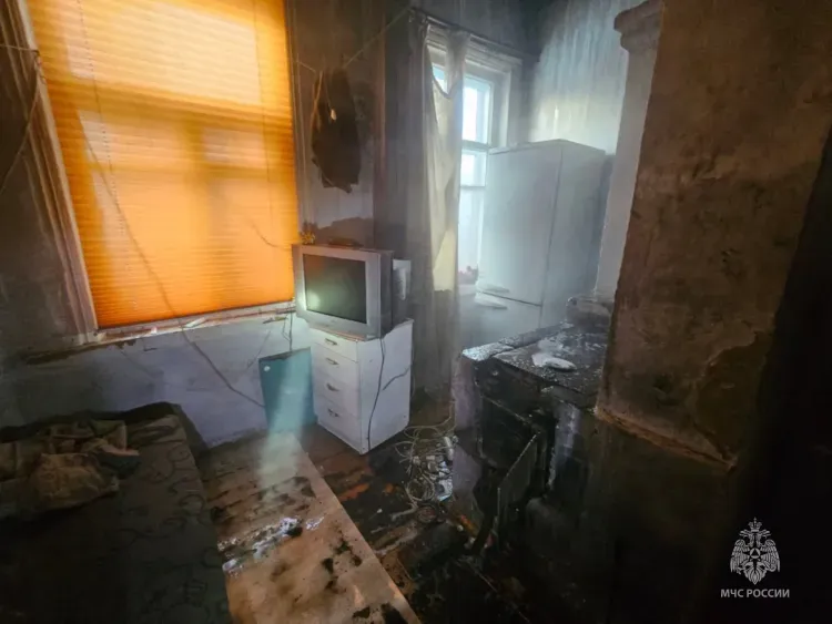 Семья с 10 детьми в Благовещенске лишилась крова из-за прогара печной трубы