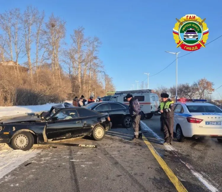 Смертельное ДТП произошло утром в Благовещенске