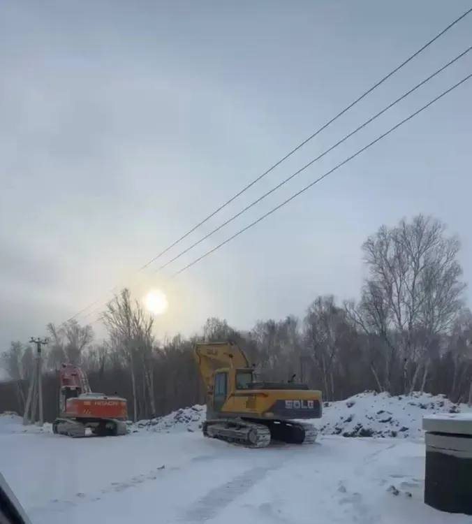 Порыв на водопроводе случился на Игнатьевском шоссе в Благовещенске