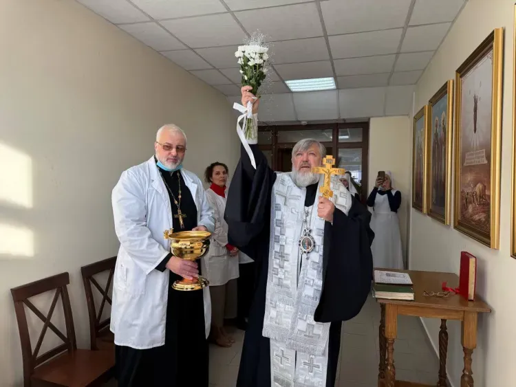 Часовню открыли в Благовещенской городской больнице